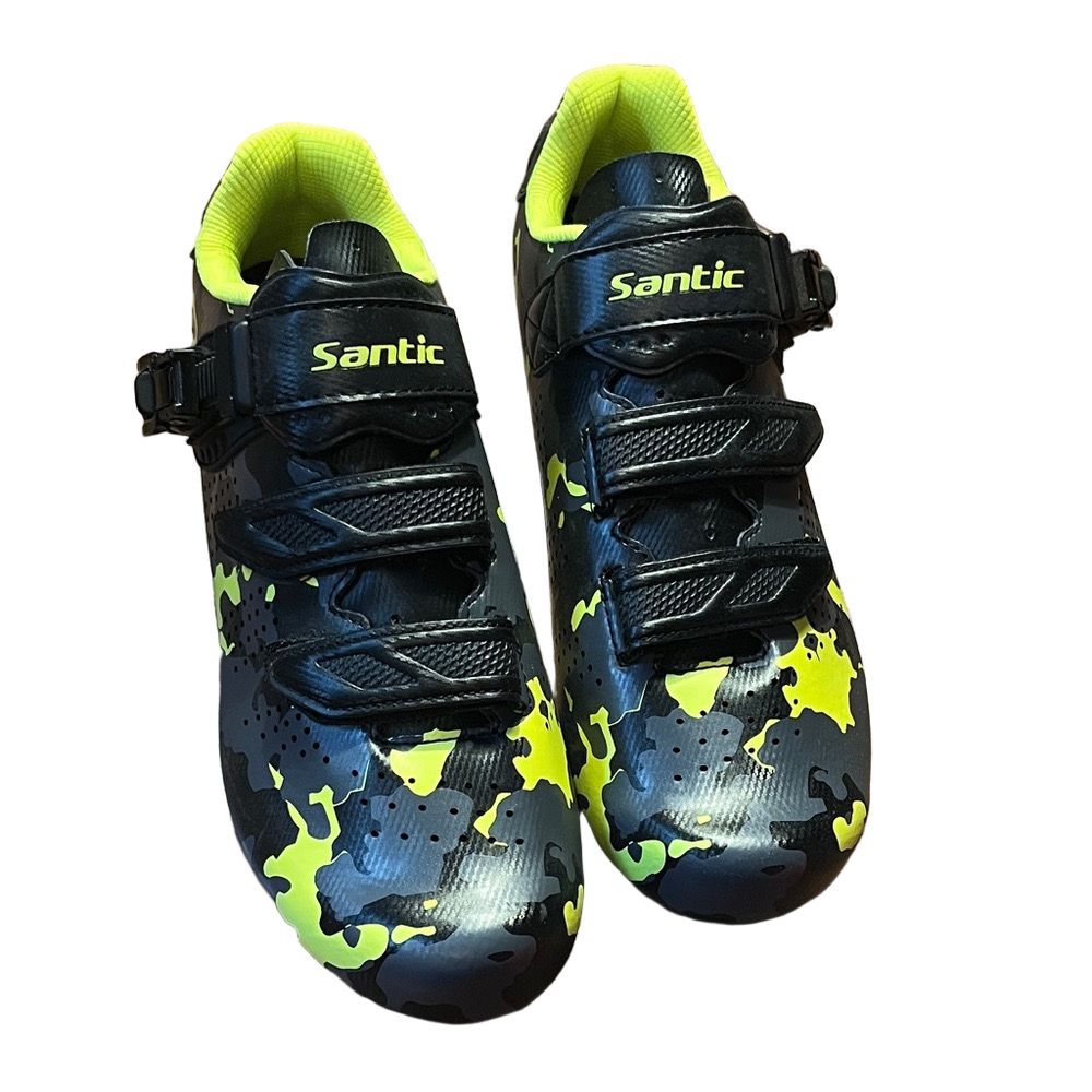 Santic Davee Men's Road Bike Shoes
- Black and Yellow